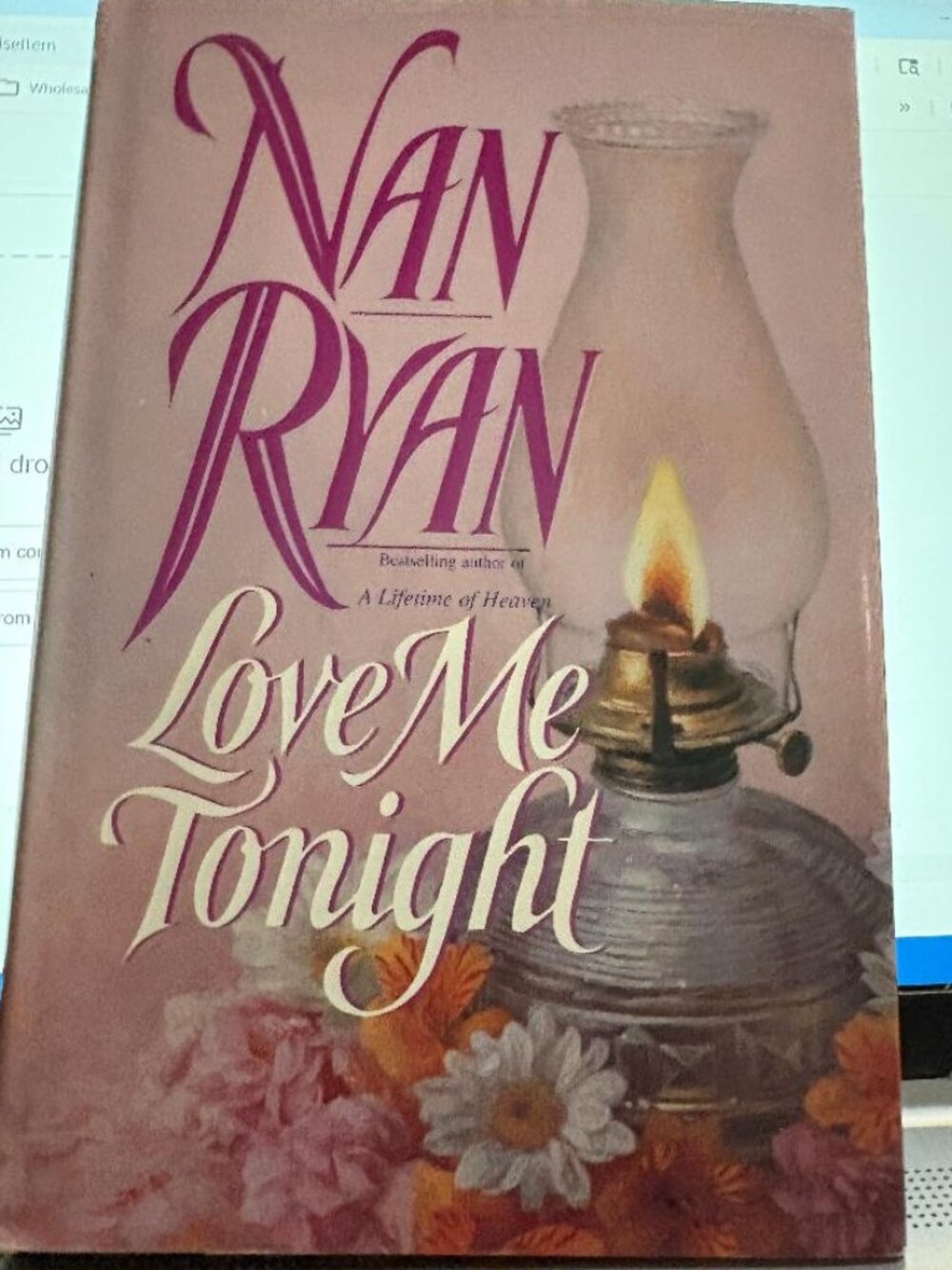 Love Me Tonight Nan Ryan  1994 Vintage Topaz Historical Romance  Civil War Era